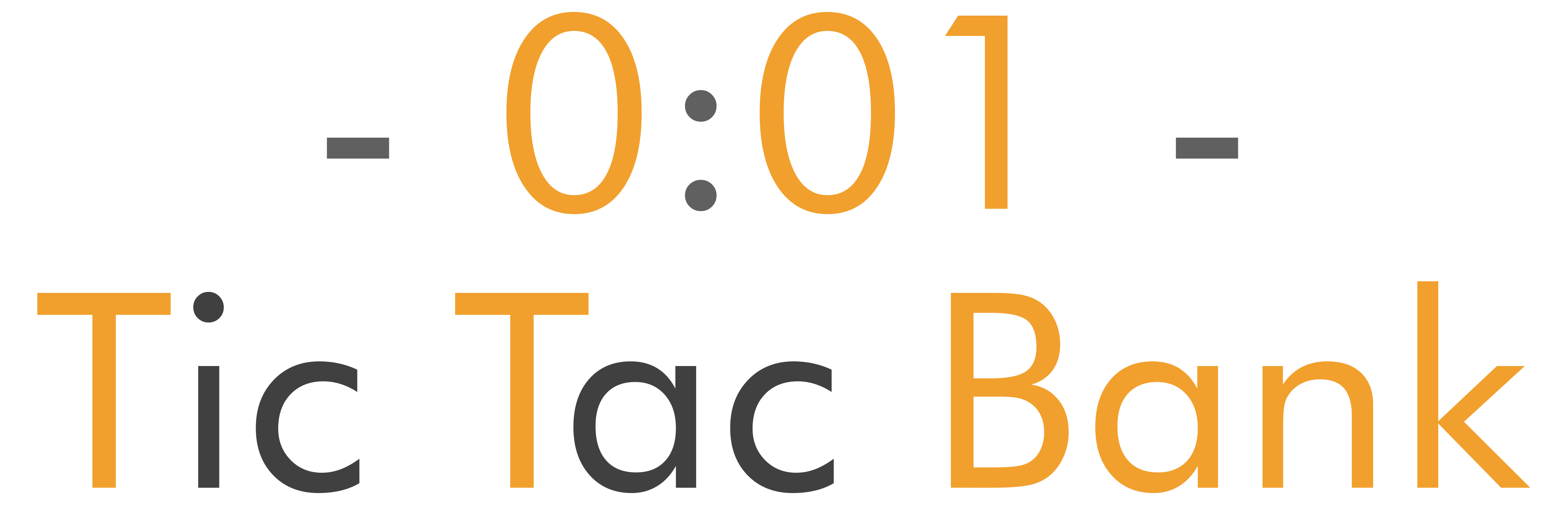 Tic Tac Bank