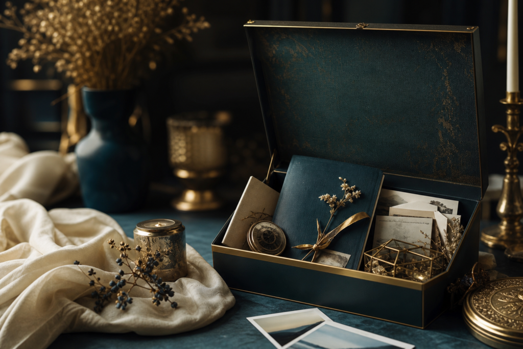 Imagen editorial sobre Cápsulas del tiempo para aniversarios: ideas más allá de los regalos
