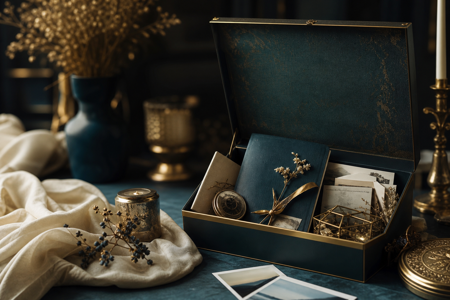 Imagen editorial sobre Cápsulas del tiempo para aniversarios: ideas más allá de los regalos