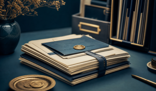 Imagen editorial sobre Control de versiones para cartas, instrucciones y documentos importantes