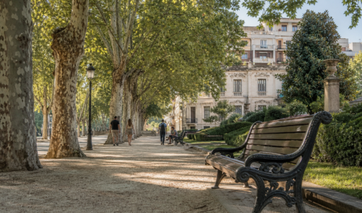 Vista editorial del lugar asociado a Los bancos que hicieron ciudad