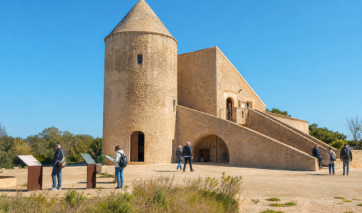 Vista editorial del lugar asociado a Molí des Fraret — Museu Arqueològic de Son Fornés (Montuïri)