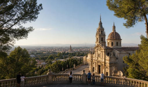 Vista editorial del lugar asociado a Mirador del Santuario de la Fuensanta — Cabezo de la Fuensanta (Algezares, Murcia)