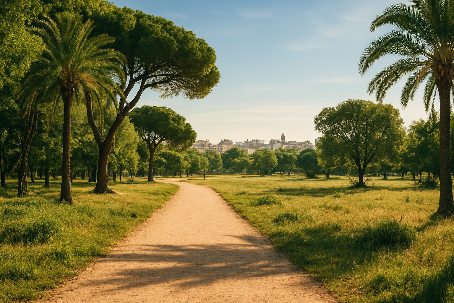 Vista editorial del lugar asociado a El parque que guarda otra Sevilla