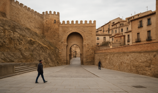 Vista editorial del lugar asociado a La puerta que quedó bajo la ciudad