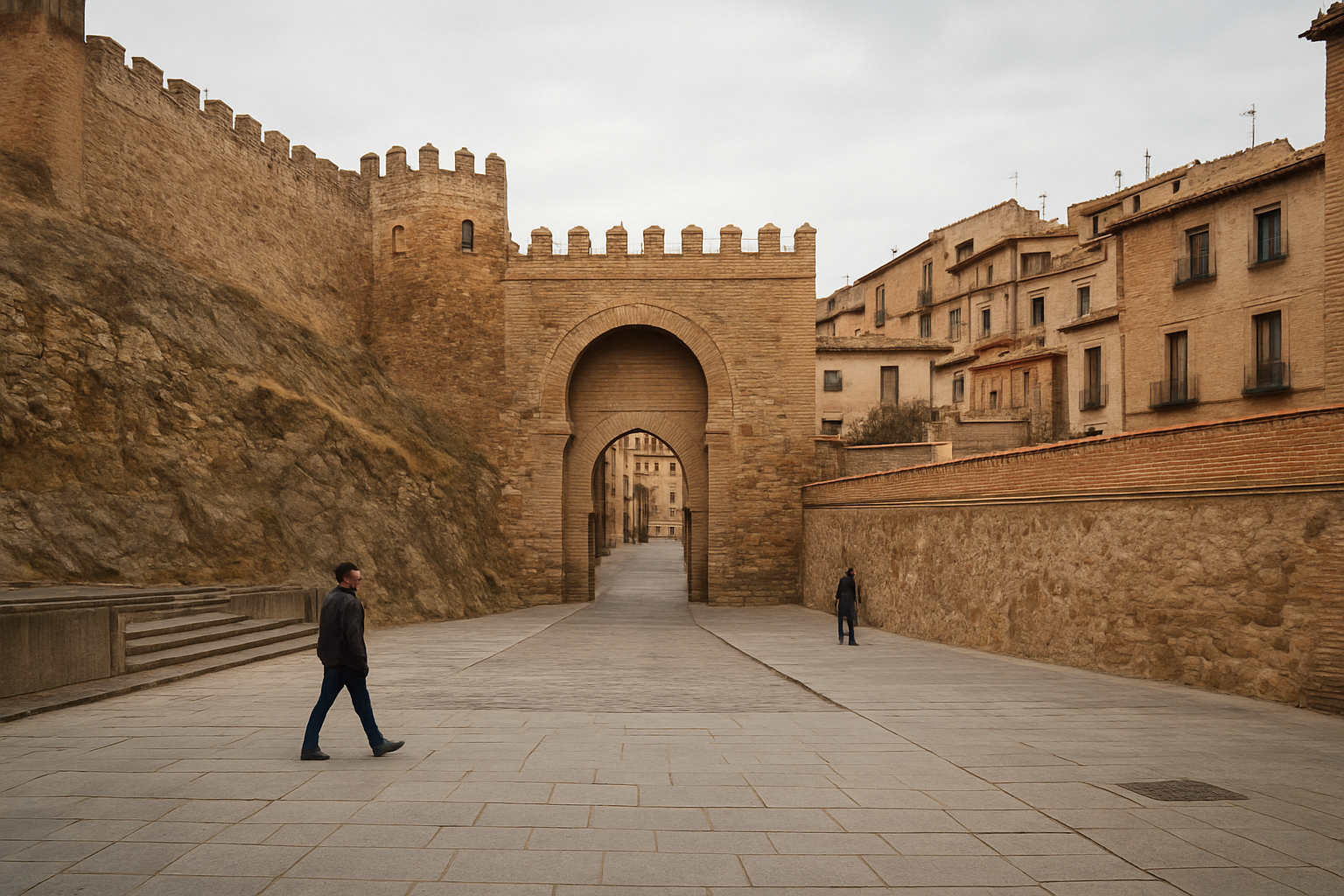 Vista editorial del lugar asociado a La puerta que quedó bajo la ciudad