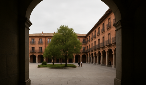 Vista editorial del lugar asociado a El ruedo que se convirtió en plaza