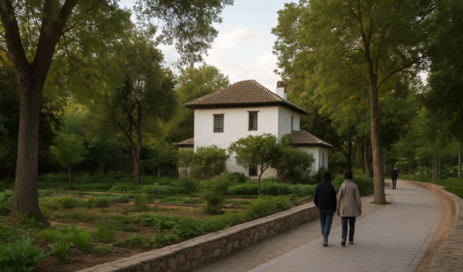 Vista editorial del lugar asociado a La huerta donde Granada se convirtió en literatura