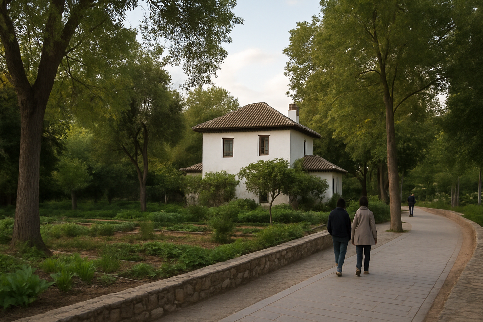 Vista editorial del lugar asociado a La huerta donde Granada se convirtió en literatura