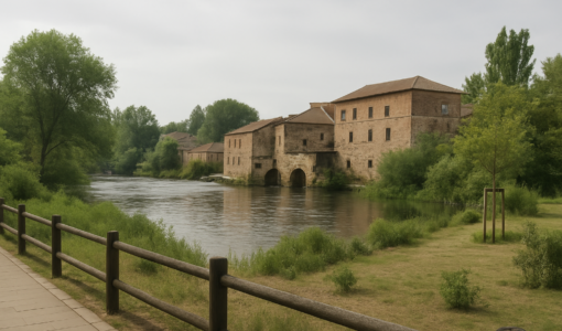 Vista editorial del lugar asociado a El molino que escuchaba al Duero